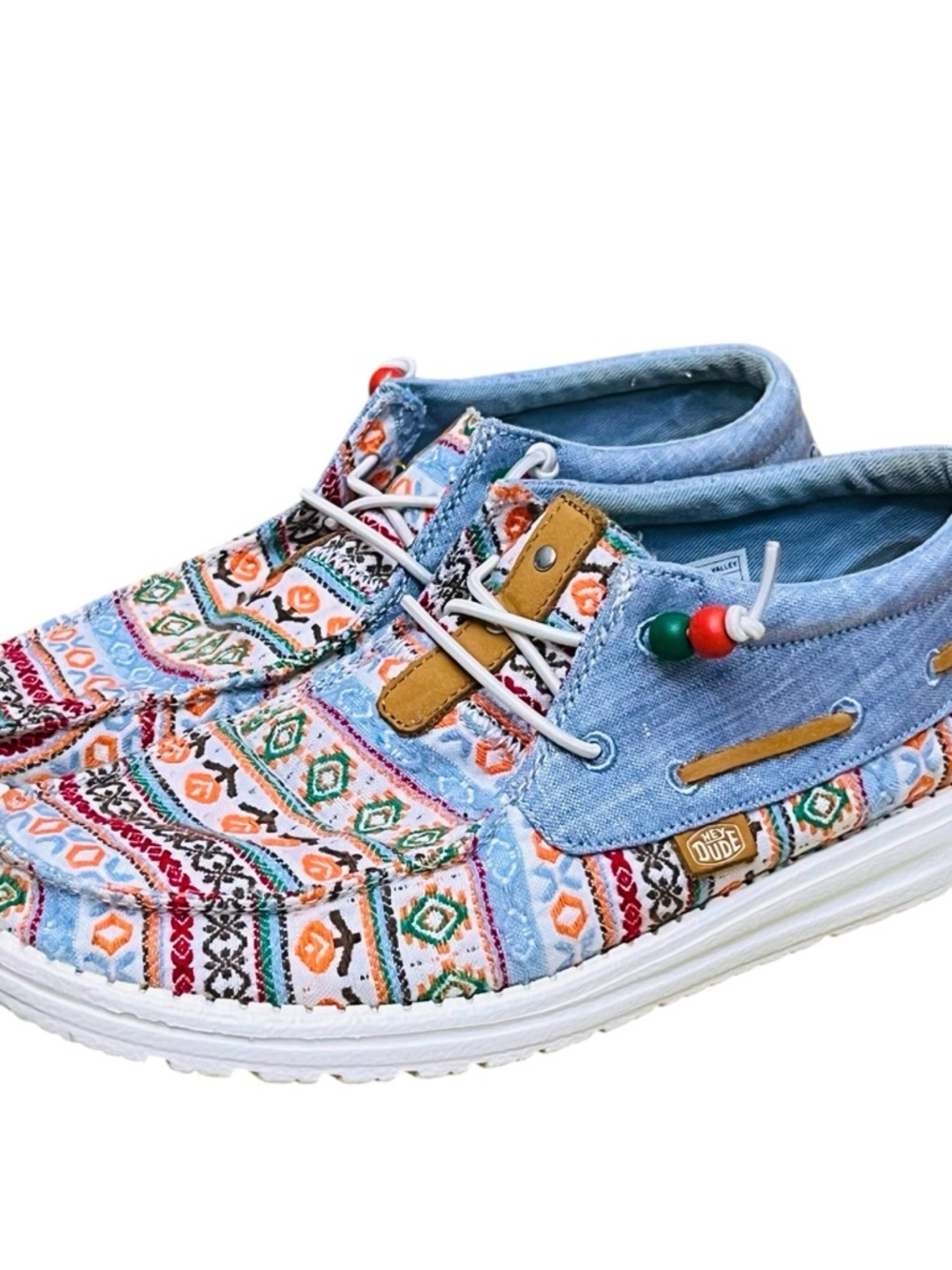 Hey Dude Women's Boho Ellie Festival Valley Slip On Shoes Sz 8 - Picture 3 of 10